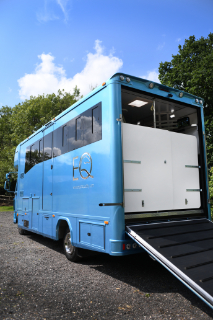 2025 EQ built Luxury 7.5 tonne horsebox. 3 stall. 4 berth