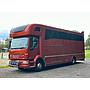 15-tonne coach-built DAF. Auto. 4 large stalls. Sleeps 4